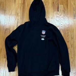 NFL Black Hoodie with Logo